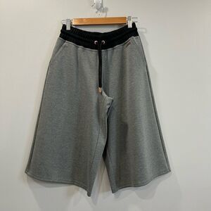 Sweaty Betty Sul Luxe Culottes Wide Leg Crop Pants Gray